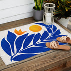 Indigo Garden Sunset Outdoor Rug Gallery Image 2