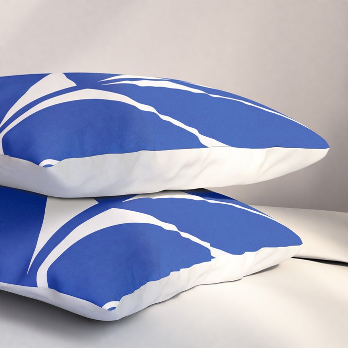 Indigo Garden Sunset Pillow Sham Gallery Image 3