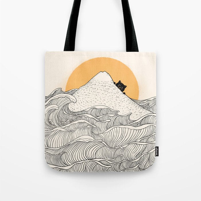 Good Morning Meow 1 Tote Bag Gallery Image 1