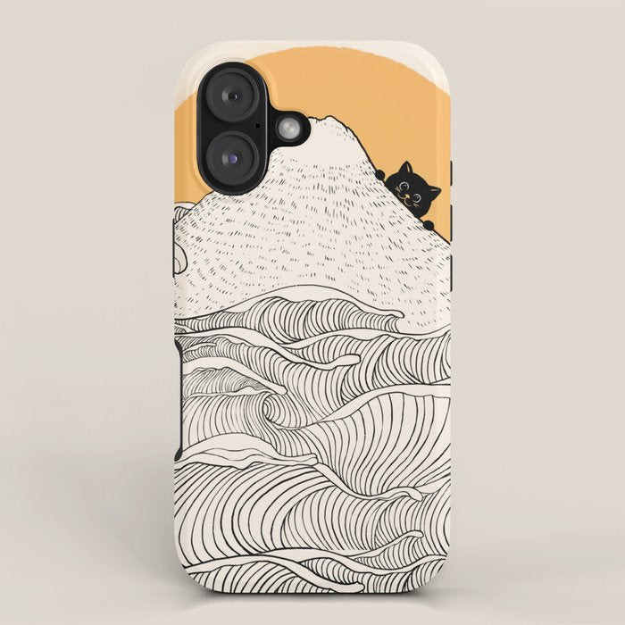 Good Morning Meow 1 iPhone Case Gallery Image 1