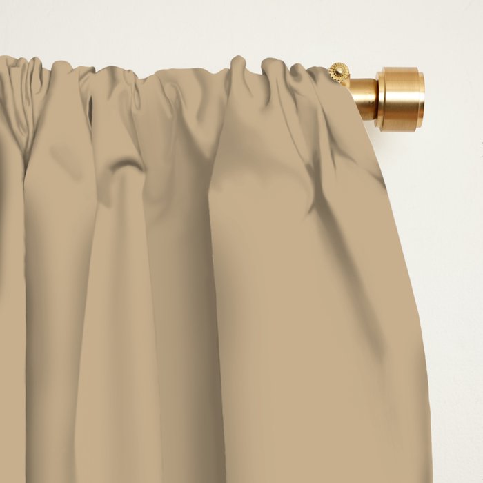 Minimal Arch LVI Neutral Tan Modern Geometric Lines Window Curtain Gallery Image 2