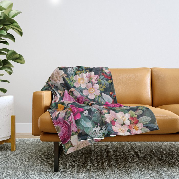 Witches Garden II Throw Blanket Gallery Image 1