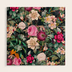 Witches Garden II Wood Wall Art Gallery Image 1