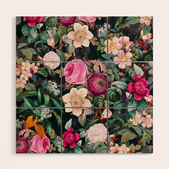 Witches Garden II Wood Wall Art Gallery Image 1