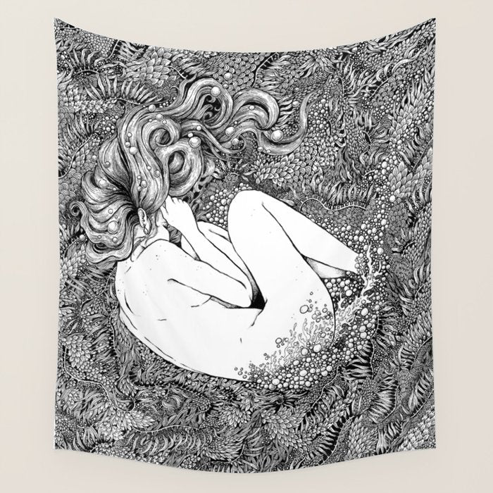 Birth of Venus Wall Tapestry Gallery Image 1