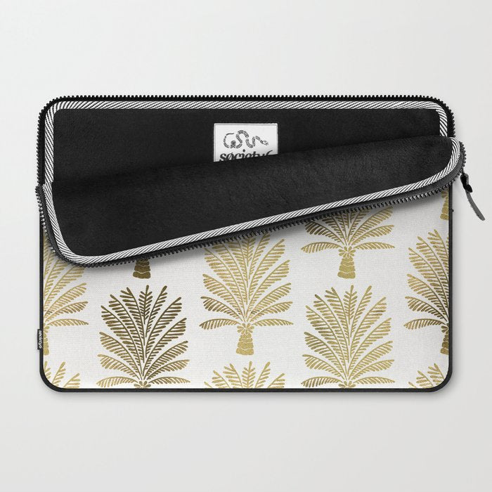 Palm Tree - Gold Palette Laptop Sleeve Gallery Image 2