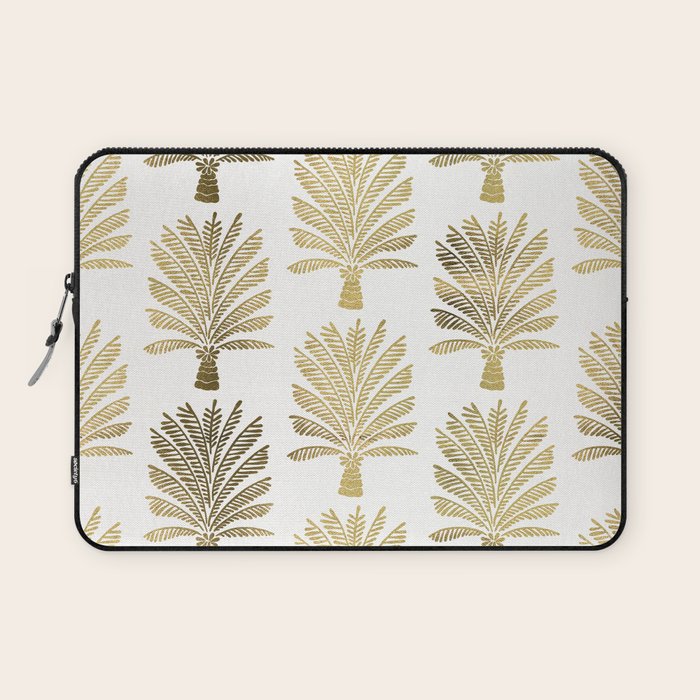 Palm Tree - Gold Palette Laptop Sleeve Gallery Image 1