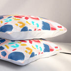Painted Abstract Leopard Print Pillow Sham Gallery Image 3