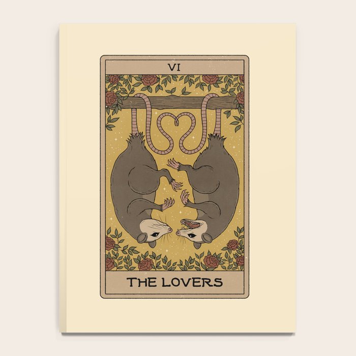 The Lovers - Possum Tarot Notebook Gallery Image 4
