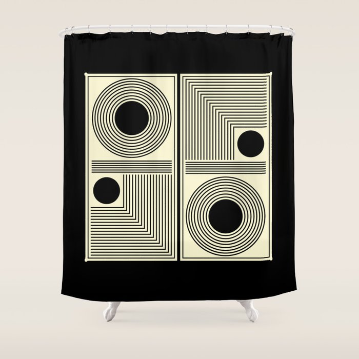 Emergence Interwoven Shower Curtain Gallery Image 1