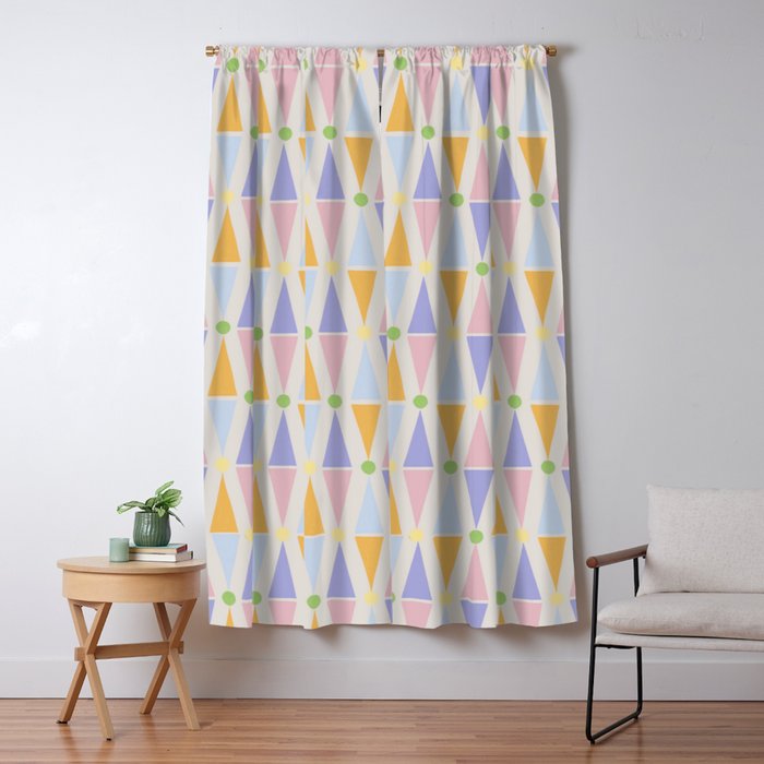 Backgammon III  Window Curtain Gallery Image 5