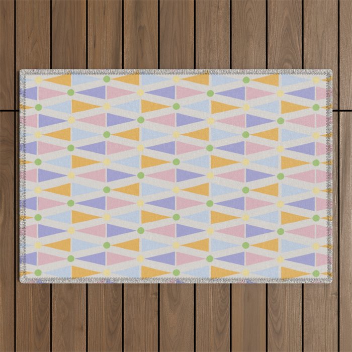 Backgammon III  Outdoor Rug Gallery Image 1