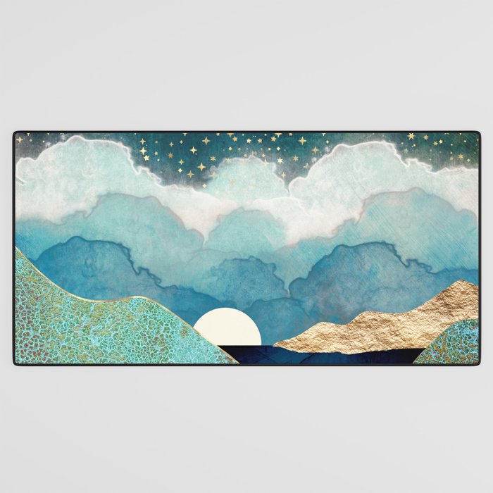 Ocean Clouds Desk Mat Gallery Image 3