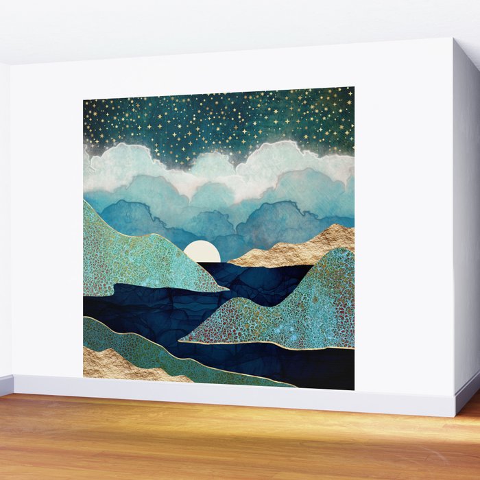 Ocean Clouds Wall Mural Gallery Image 2