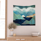Ocean Clouds Wall Tapestry Gallery Image 2