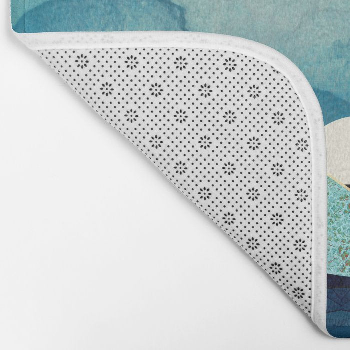 Ocean Clouds Bath Mat Gallery Image 2