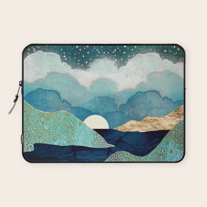 Ocean Clouds Laptop Sleeve Gallery Image 1