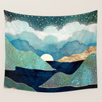 Ocean Clouds Wall Tapestry Gallery Image 4