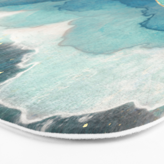 Ocean Clouds Bath Mat Gallery Image 3