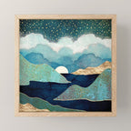 Ocean Clouds Mini Art Print Gallery Image 1