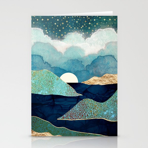 Ocean Clouds Stationery Card Gallery Image 2