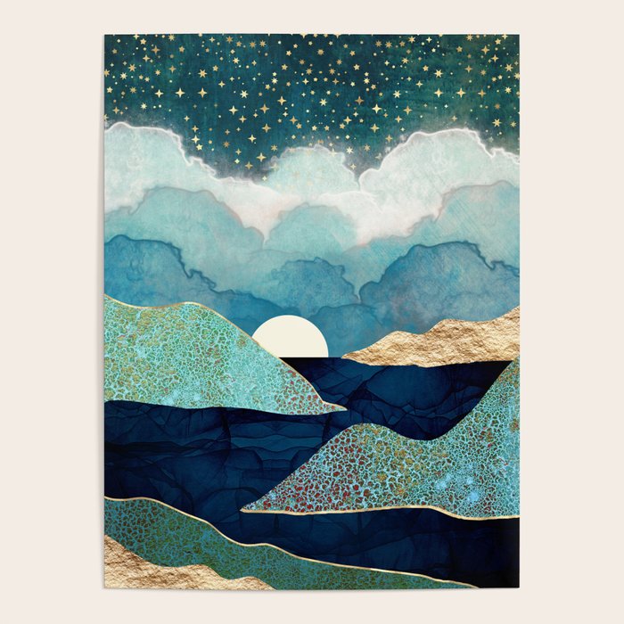 Ocean Clouds Poster Gallery Image 4