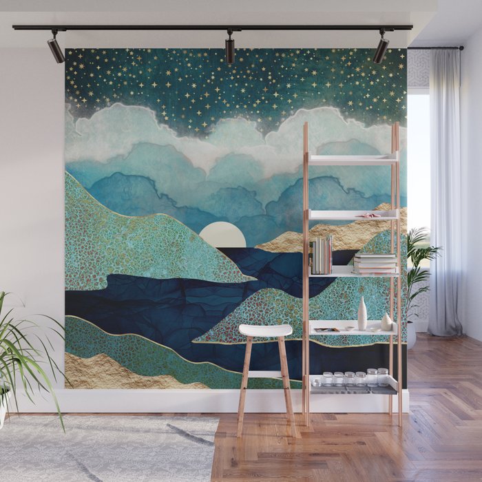 Ocean Clouds Wall Mural Gallery Image 1