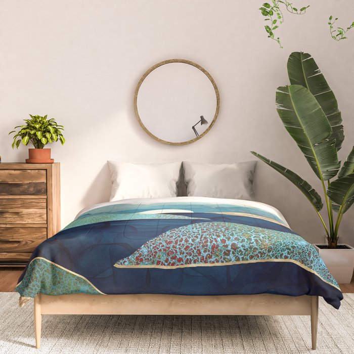 Ocean Clouds Comforter Gallery Image 3