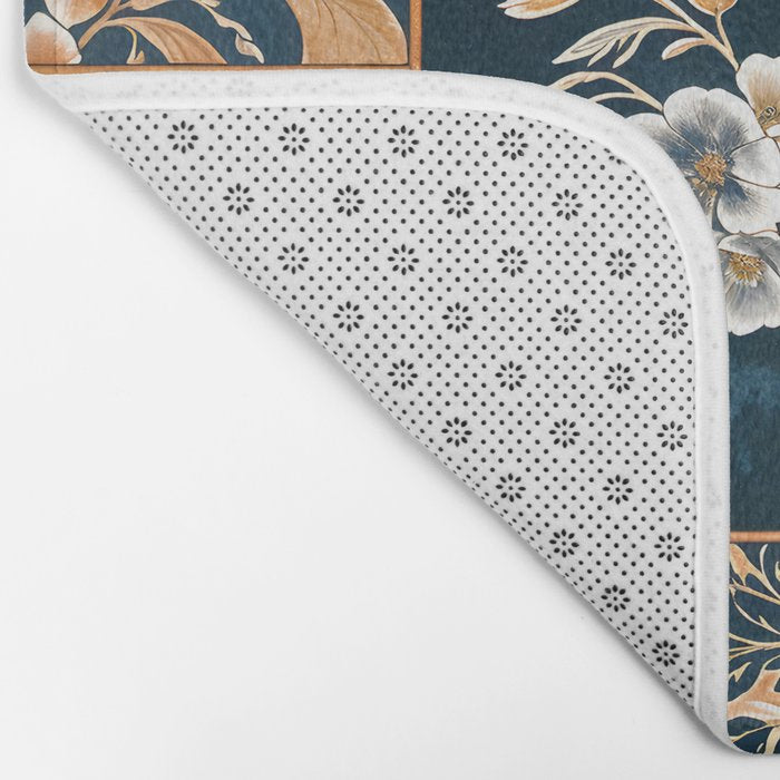Floral Patches of Yesteryear Bath Mat Gallery Image 2
