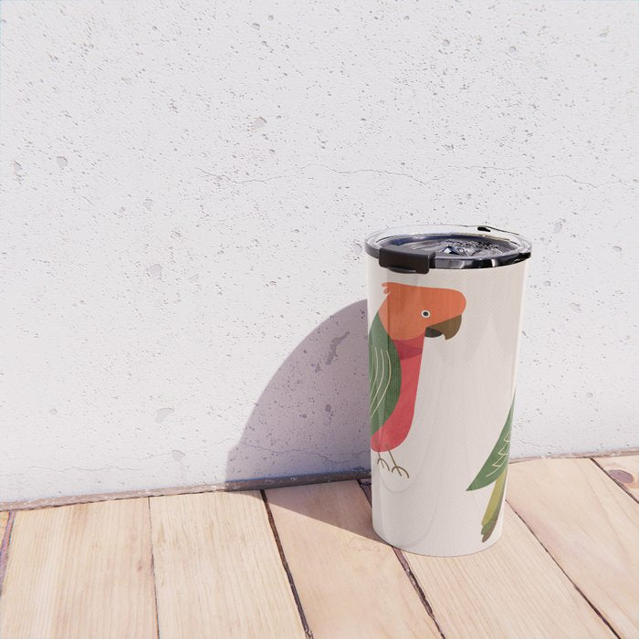 Whimsy Australian King Parrot Travel Mug Gallery Image 4