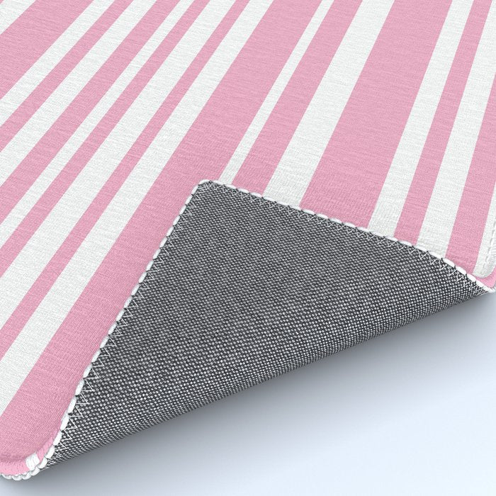 Classic Stripes XXXI - Pastel Pink  Rug Gallery Image 4