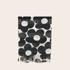Black & White Retro Daisies #1 #decor #art #society6 Wall Hanging Gallery Image 1