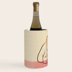 Adorable French Bulldog - Playful Dog Design in Neutral Tones Wine Chiller Gallery Image 2