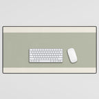 Dual (Sage Cream) Desk Mat Gallery Image 1
