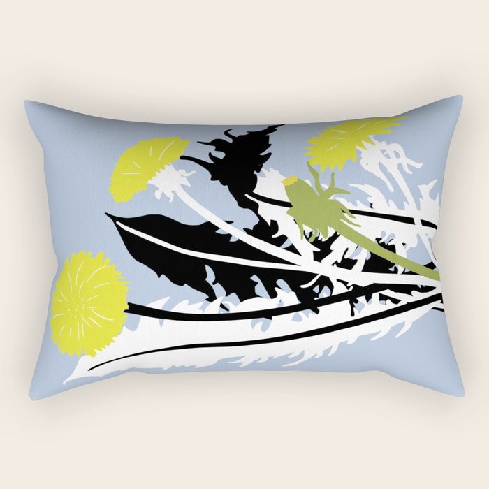 Flower Market Berlin Rectangular Pillow Gallery Image 1