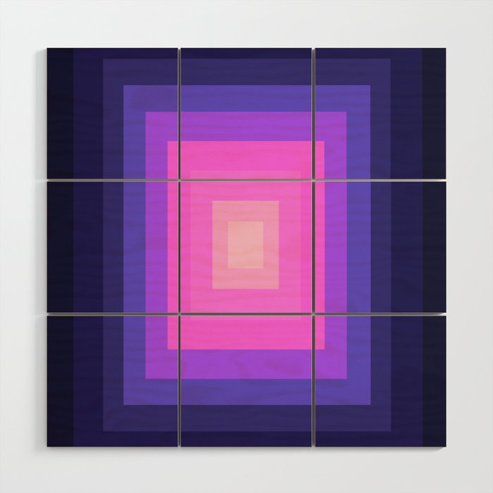 magical light gradient  Wood Wall Art Gallery Image 1
