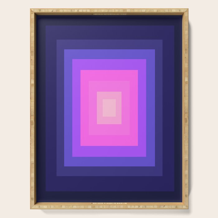 magical light gradient  Serving Tray Gallery Image 1