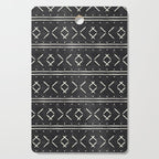 mud cloth stitch - onyx Cutting Board Gallery Image 1