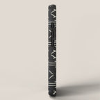 mud cloth stitch - onyx iPhone Case Gallery Image 2