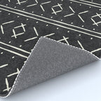 mud cloth stitch - onyx Rug Gallery Image 4