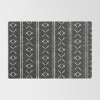 mud cloth stitch - onyx Rug Gallery Image 2