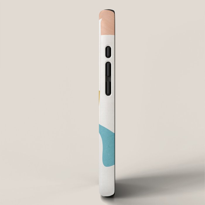 Modern Minimalist Shapes Digital Cut Out Artwork iPhone Case Gallery Image 2