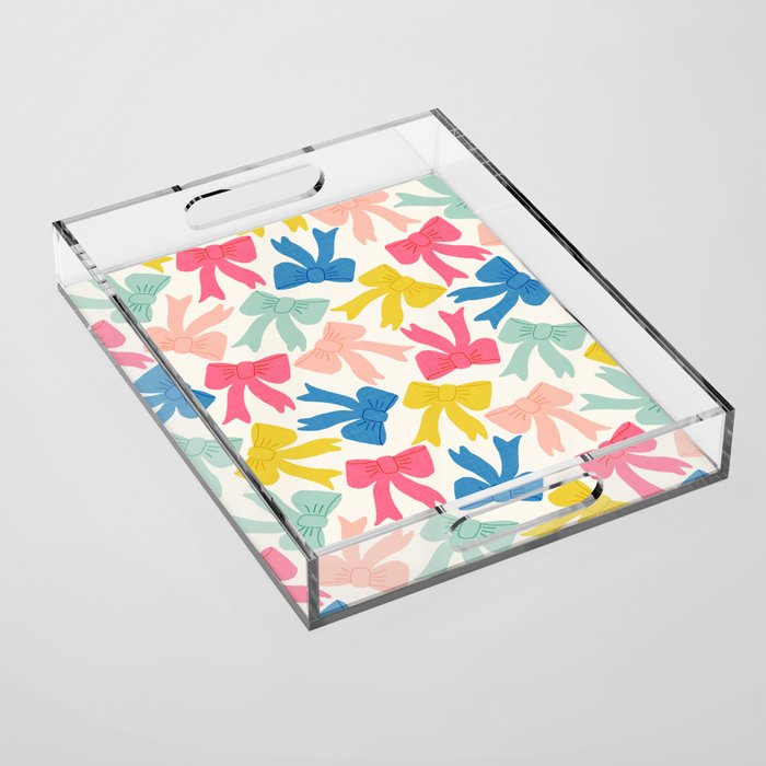 Cheery Bows Acrylic Tray Gallery Image 1