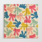 Cheery Bows Wood Wall Art Gallery Image 1