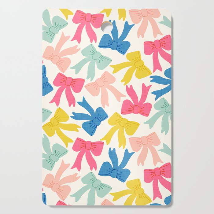 Cheery Bows Cutting Board Gallery Image 1