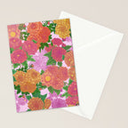 Darling Dahlias  Stationery Card Gallery Image 2