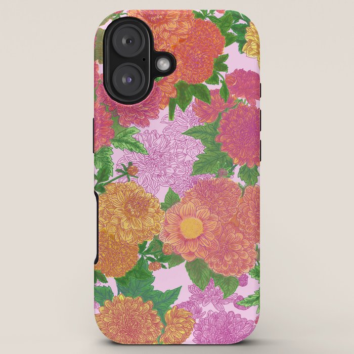 Darling Dahlias  iPhone Case Gallery Image 5