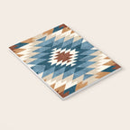 Aztec Pattern Blue Colors Notebook Gallery Image 3