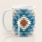 Aztec Pattern Blue Colors Coffee Mug Gallery Image 3