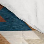Aztec Pattern Blue Colors Comforter Gallery Image 4